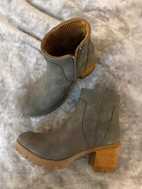 Platform booties